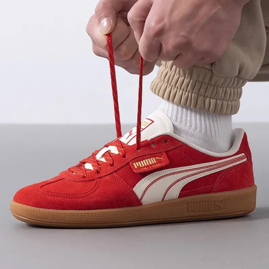 Original Men'S Shoes Women'S Shoes Palermo Snaker 2025 New Year Limited Sports Fashion Casual Shoes Board Shoes 401856-01