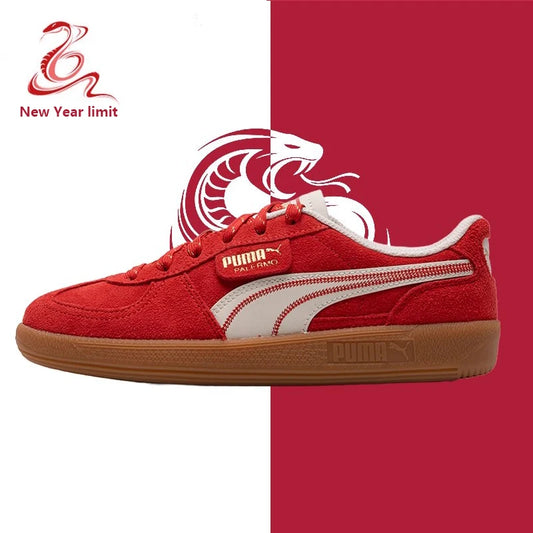 Original Men'S Shoes Women'S Shoes Palermo Snaker 2025 New Year Limited Sports Fashion Casual Shoes Board Shoes 401856-01